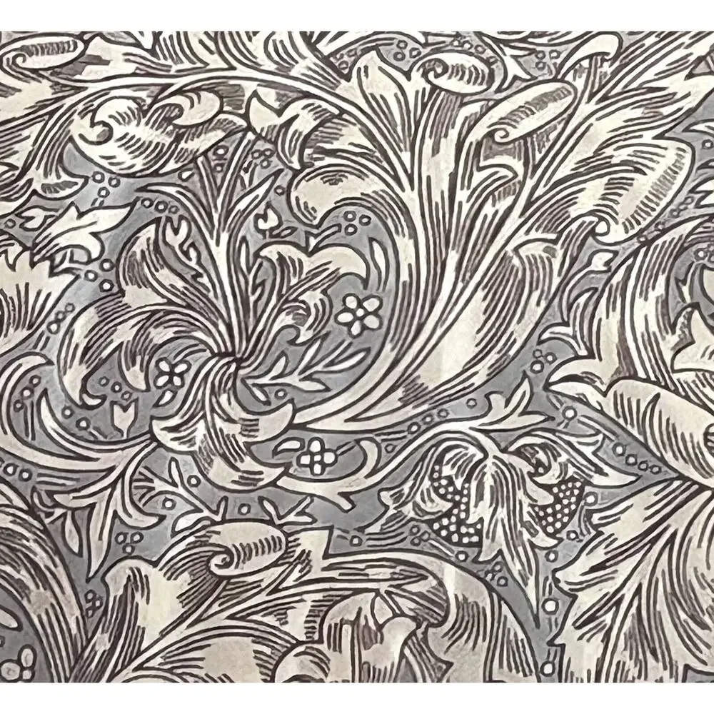 William MORRIS & CO. KING Duvet Cover Set Blue White Reversible 100% COTTON NWT